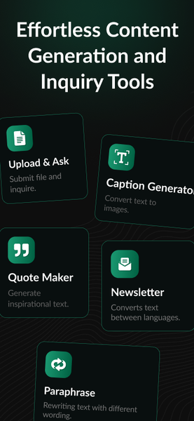 Ask GPT-۴: AI Voice Chatbot - عکس برنامه موبایلی اندروید