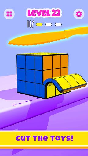 ASMR Slicing Game Soap Cutting - Gameplay image of android game