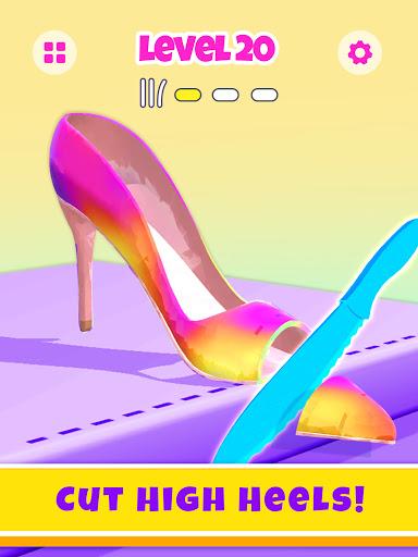 ASMR Slicing Game Soap Cutting - Gameplay image of android game