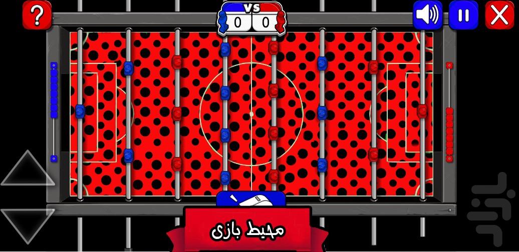 بازی فوتبال دستی دختر کفشدوزکی - عکس بازی موبایلی اندروید