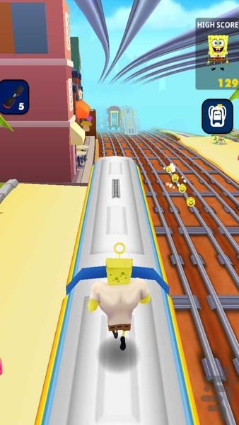 بازی جدید باب اسفنجی | دخترانه - عکس بازی موبایلی اندروید