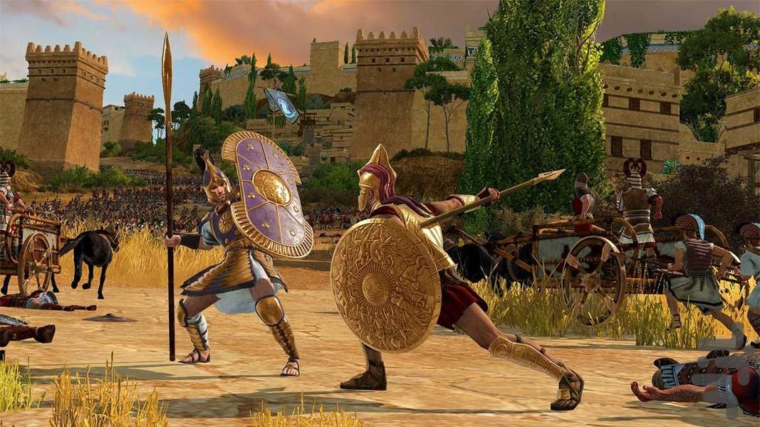 بازی جنگ های صلیبی - Gameplay image of android game