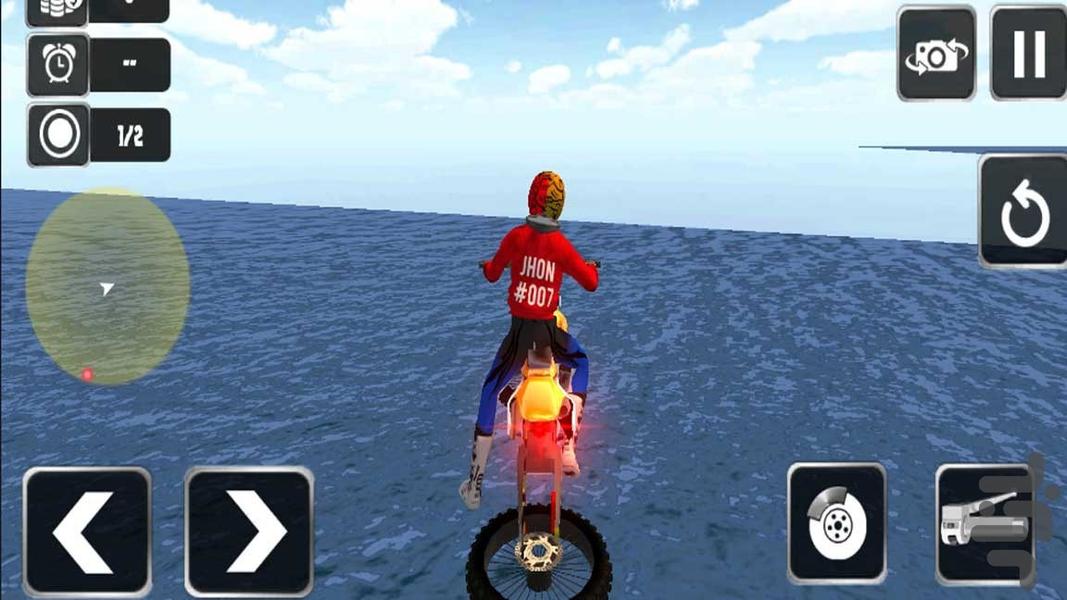 موتور بازی جدید روی آب - Gameplay image of android game