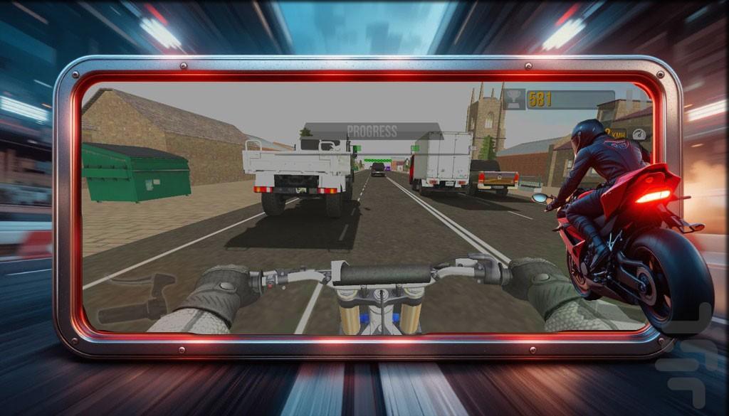 بازی جدید موتور سواری - عکس بازی موبایلی اندروید