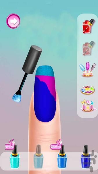 بازی جدید دخترانه سالن ناخن - عکس بازی موبایلی اندروید