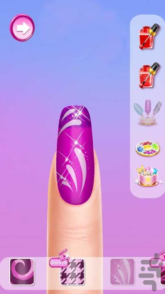 بازی جدید دخترانه سالن ناخن - عکس بازی موبایلی اندروید