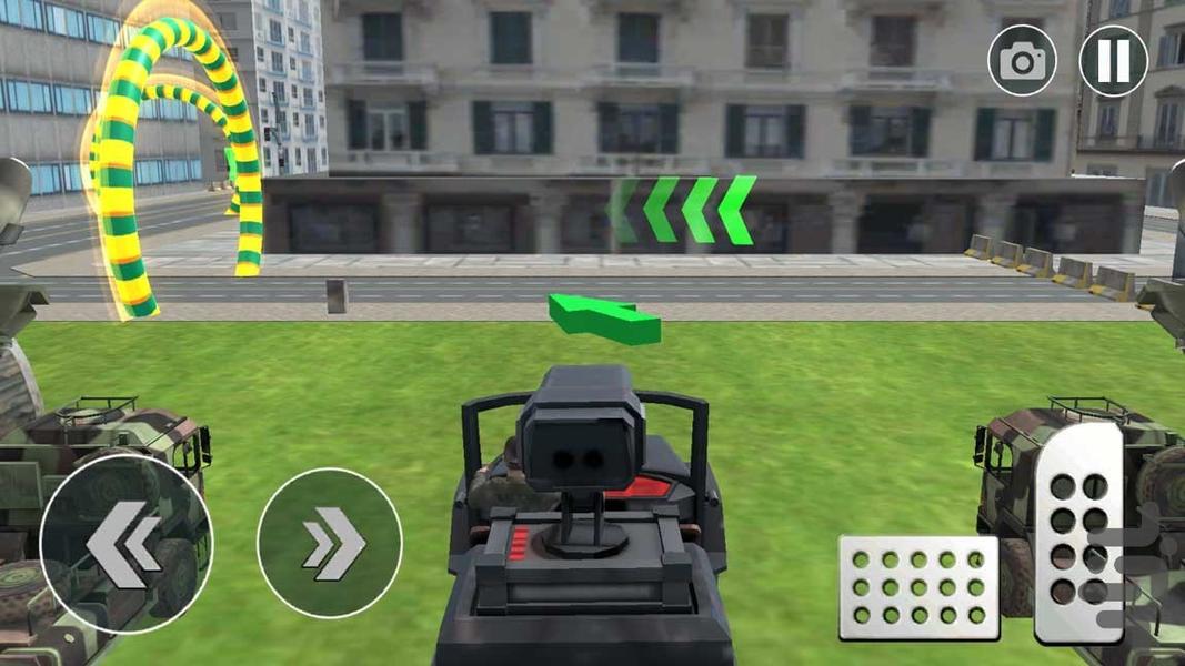 بازی جدید تانک جنگی - عکس بازی موبایلی اندروید
