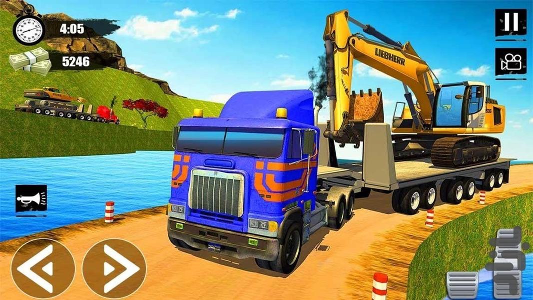 بازی ماشین سنگین - Gameplay image of android game