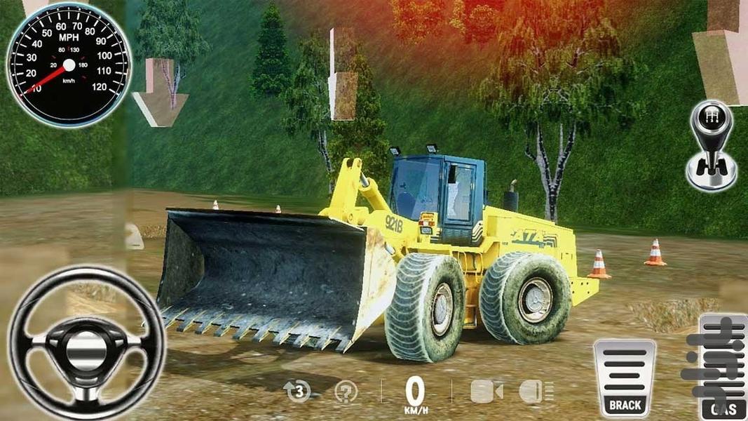 بازی ماشین سنگین - Gameplay image of android game