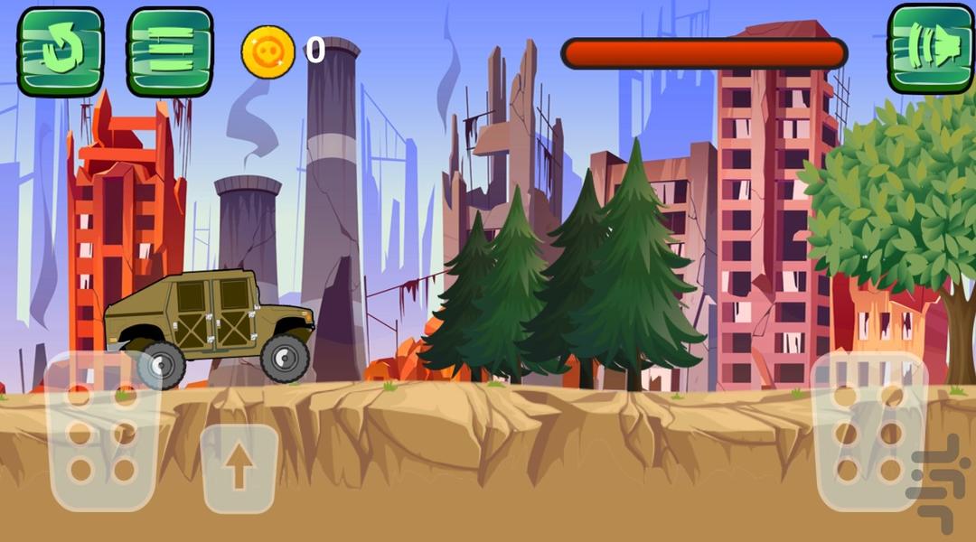 بازی ماشین جنگی - Gameplay image of android game