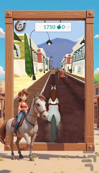 بازی دخترانه اسب سواری - عکس بازی موبایلی اندروید