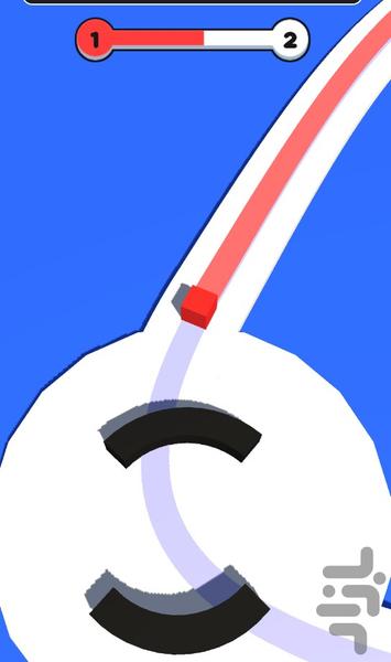 بازی خط رنگی - عکس بازی موبایلی اندروید