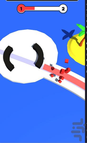 بازی خط رنگی - عکس بازی موبایلی اندروید