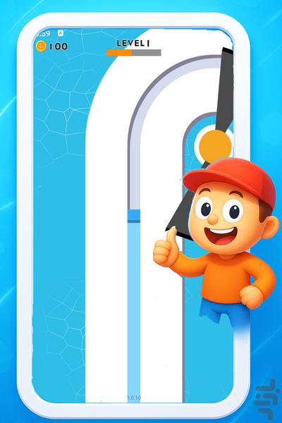 بازی خط رنگی - عکس بازی موبایلی اندروید