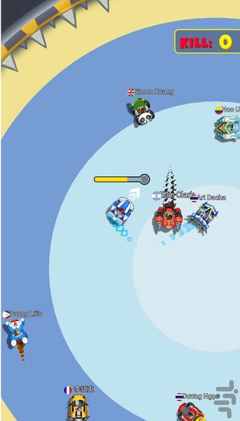 ماشین جنگی - Gameplay image of android game