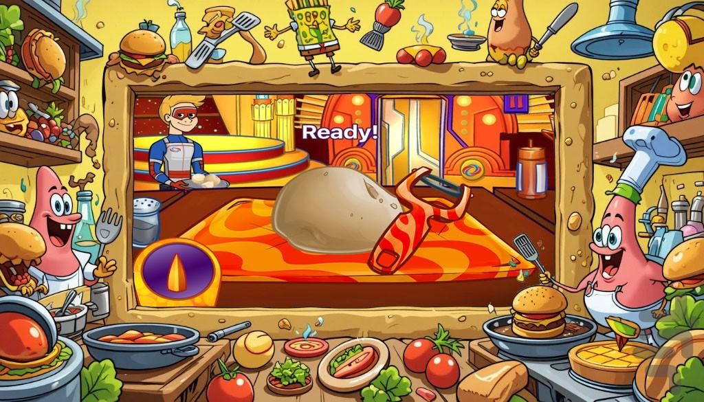 بازی باب اسفنجی سرآشپز - عکس بازی موبایلی اندروید