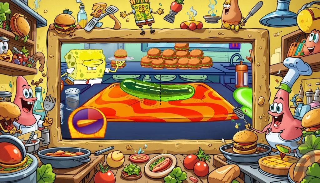 بازی باب اسفنجی سرآشپز - عکس بازی موبایلی اندروید