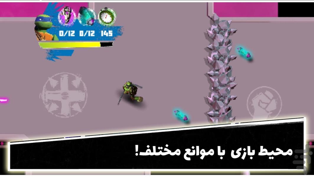 بازی نینجاهای مبارز - Gameplay image of android game