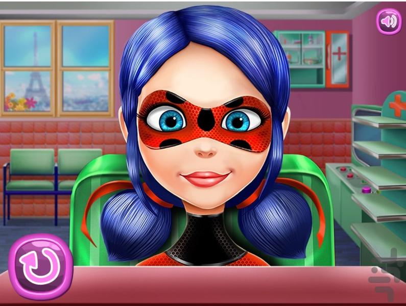 بازی سالن زیبایی دختر کفشدوزکی - عکس برنامه موبایلی اندروید