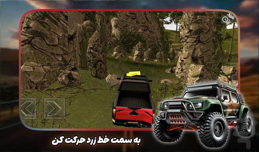 بازی جیپ افرود در صحرا - عکس بازی موبایلی اندروید