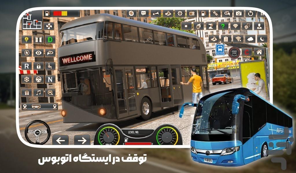 بازی مسافرکشی با اتوبوس - عکس بازی موبایلی اندروید