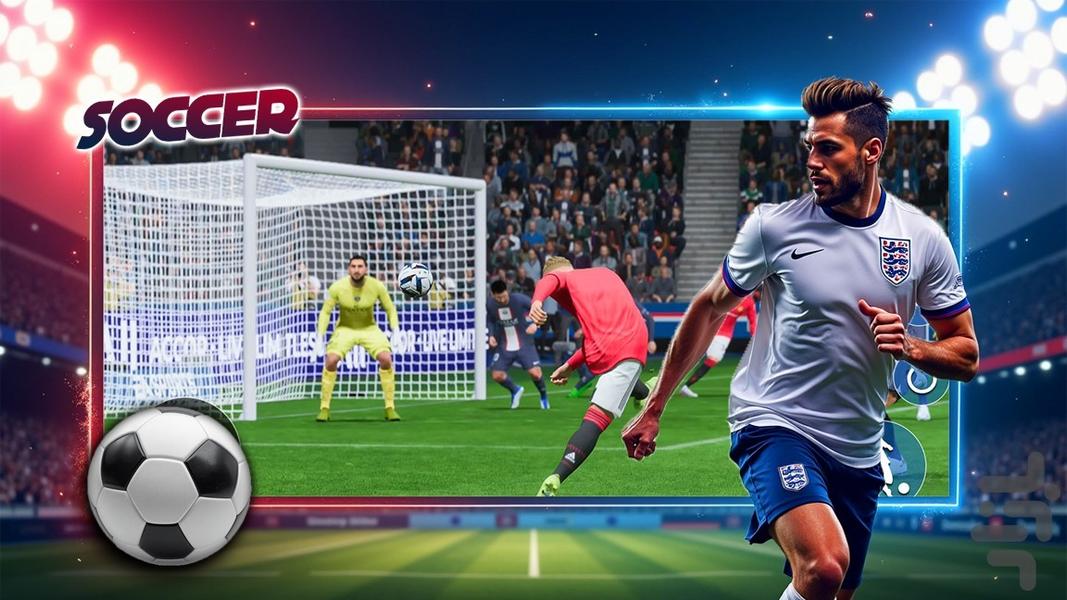 بازی پنالتی - Gameplay image of android game