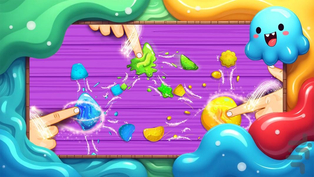 اسلایم بازی دخترانه - Gameplay image of android game
