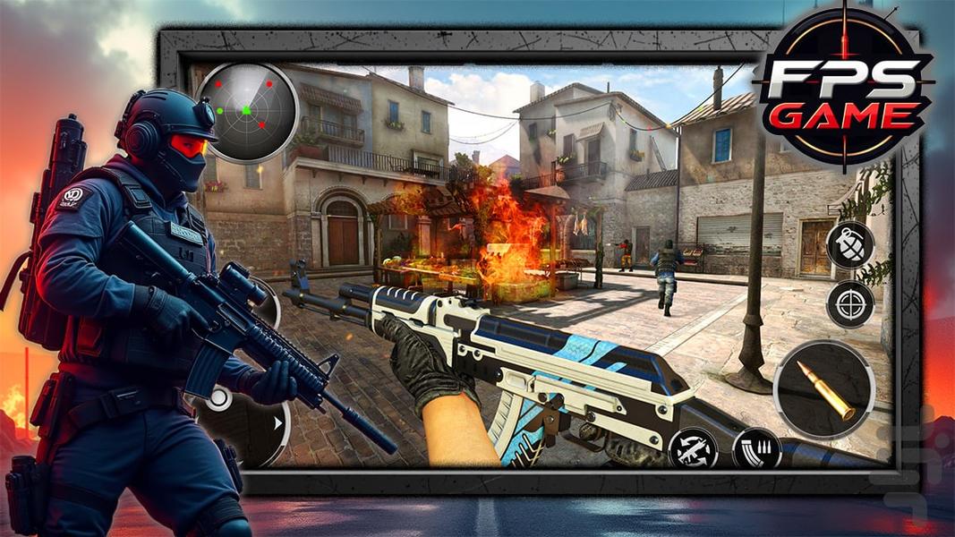 بازی جنگی تکاوران - Gameplay image of android game