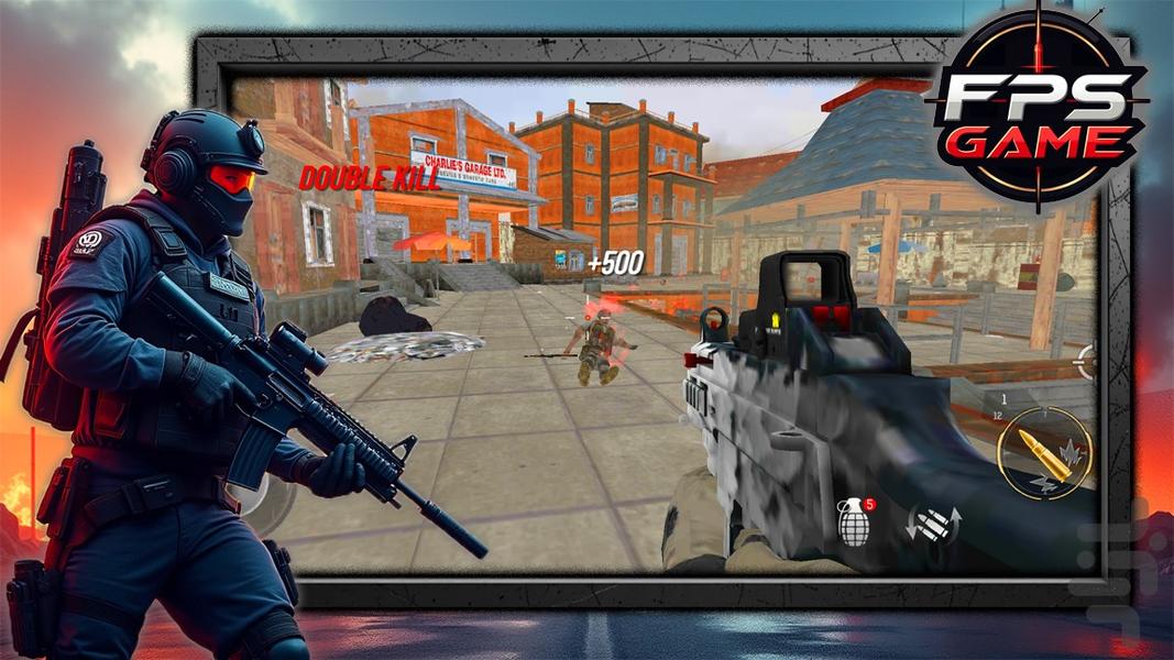 بازی جنگی تکاوران - Gameplay image of android game