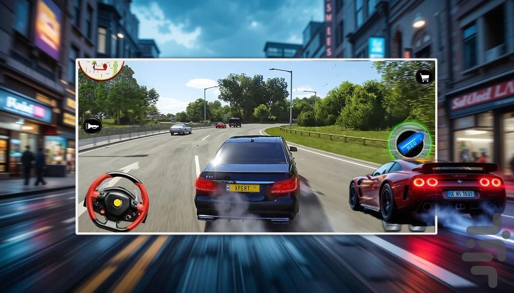 ماشین بازی شوتی - Gameplay image of android game