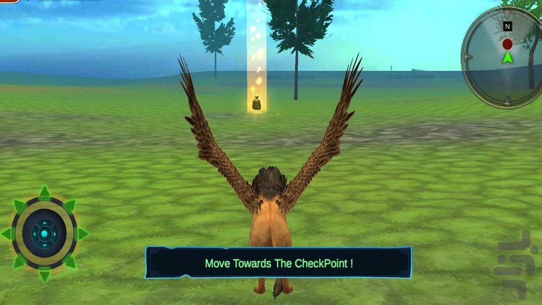 بازی پرواز با شیر جنگل | بازی جدید - عکس بازی موبایلی اندروید