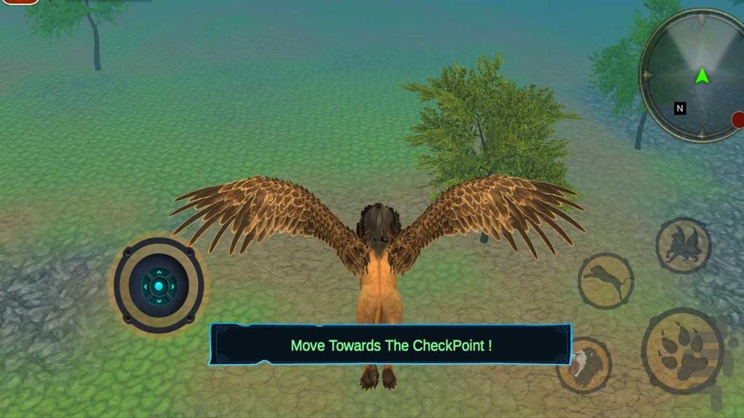 بازی پرواز با شیر جنگل | بازی جدید - عکس بازی موبایلی اندروید