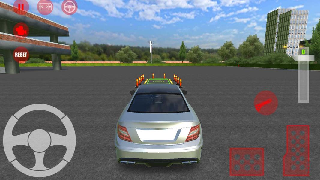 ماشین سواری با بنز | ماشین بازی - Gameplay image of android game