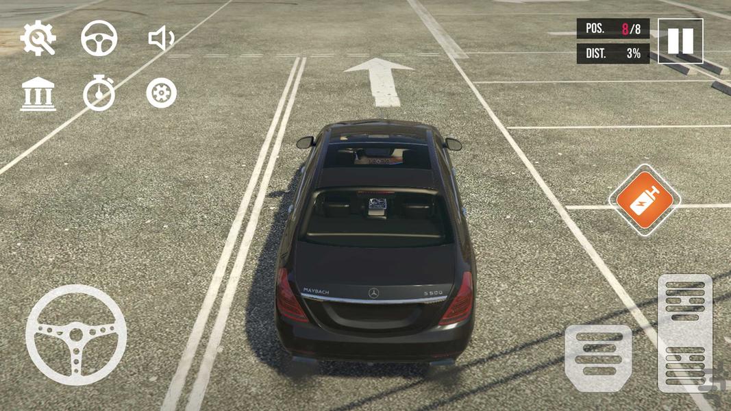 ماشین سواری با بنز | ماشین بازی - Gameplay image of android game