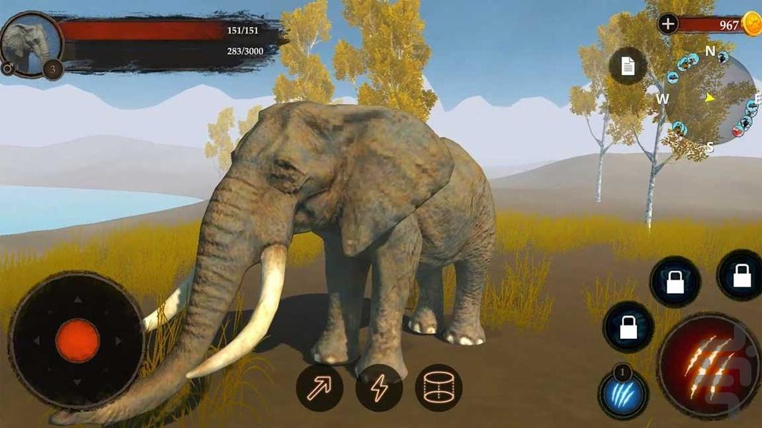 فیل سواری در شهربازی| بازی جدید - عکس بازی موبایلی اندروید