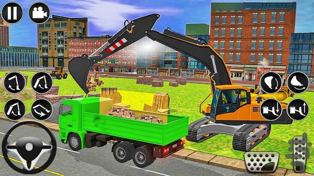 بازی ماشین ساختمان سازی - Gameplay image of android game