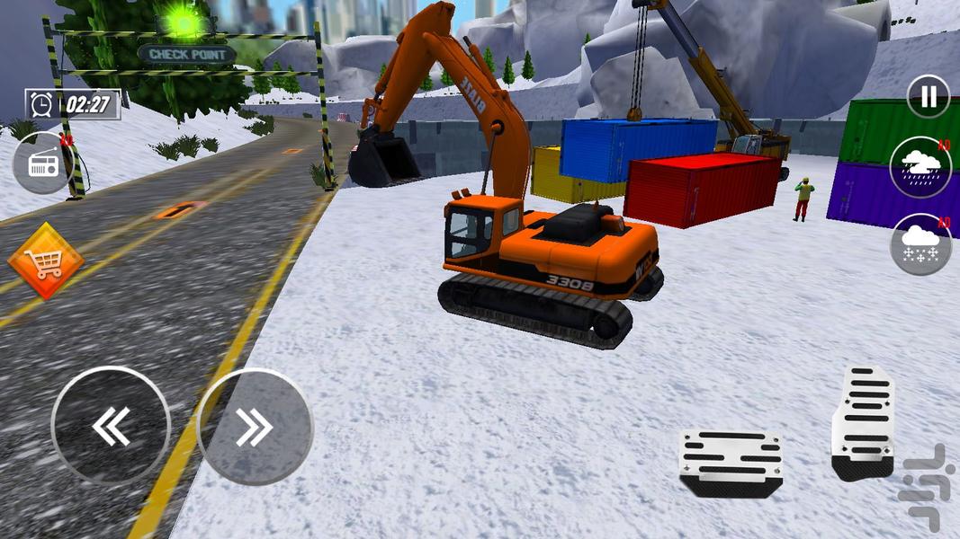 بازی ماشین ساختمان سازی - Gameplay image of android game