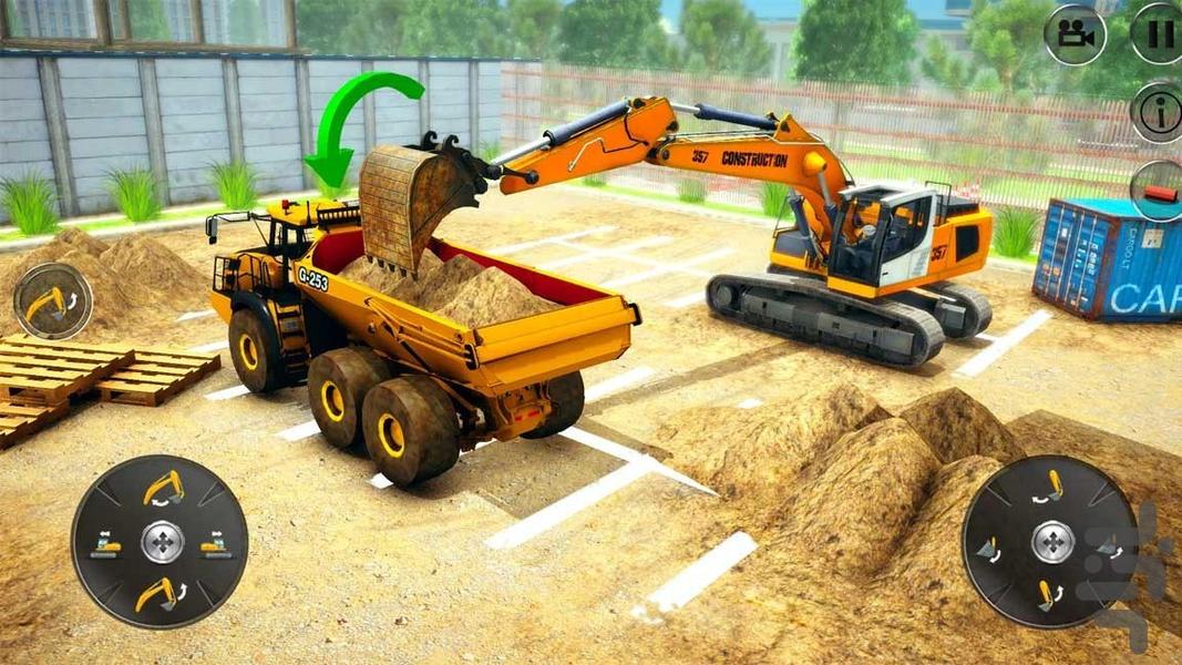 بازی ماشین ساختمان سازی - Gameplay image of android game