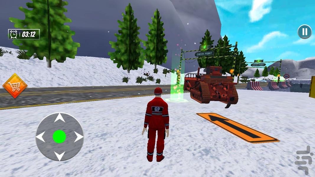 بازی ماشین ساختمان سازی - Gameplay image of android game