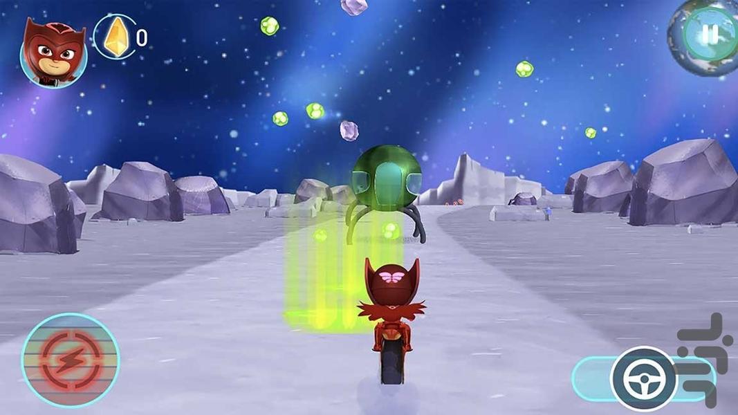 بازی دخترانه گروه شب نقاب - Gameplay image of android game