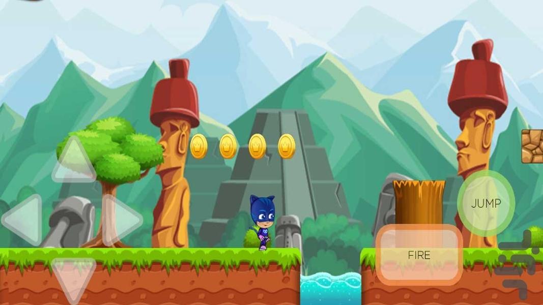 بازی دخترانه گروه شب نقاب - Gameplay image of android game