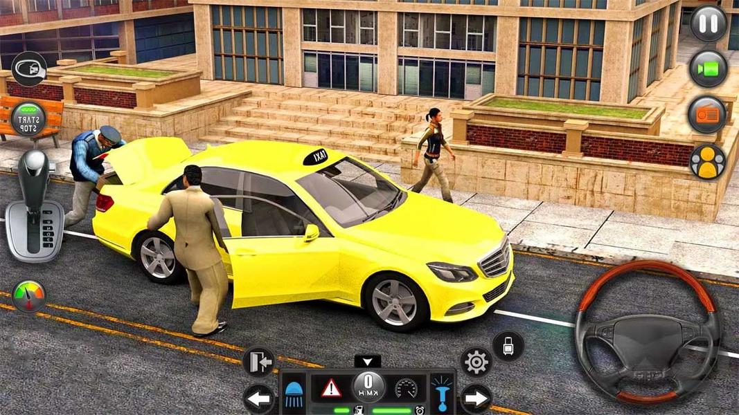 بازی تاکسی شهری | ماشین بازی - Gameplay image of android game