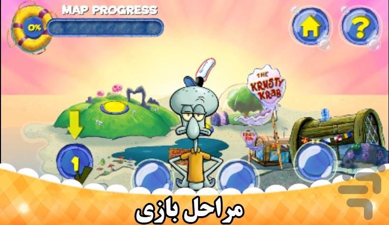 بازی مسابقات باب اسفنجی - عکس بازی موبایلی اندروید