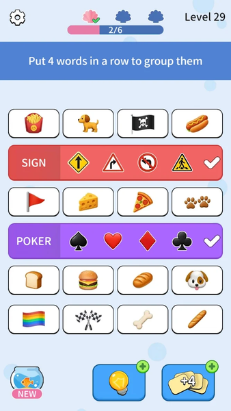 Association Sort: Word Match - عکس بازی موبایلی اندروید