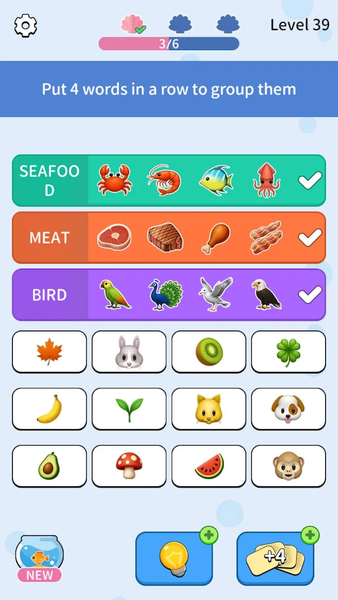 Association Sort: Word Match - عکس بازی موبایلی اندروید