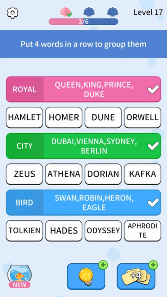 Association Sort: Word Match - عکس بازی موبایلی اندروید