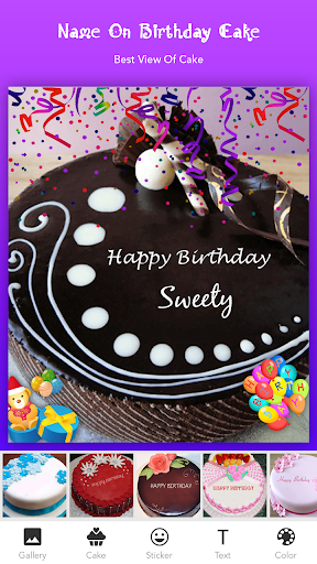 Name On Cake - Image screenshot of android app