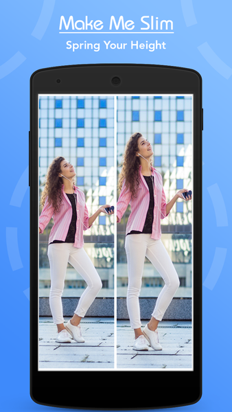 Make Me Slim - Image screenshot of android app