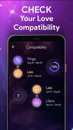 Serene - Zodiac Compatibility - عکس برنامه موبایلی اندروید