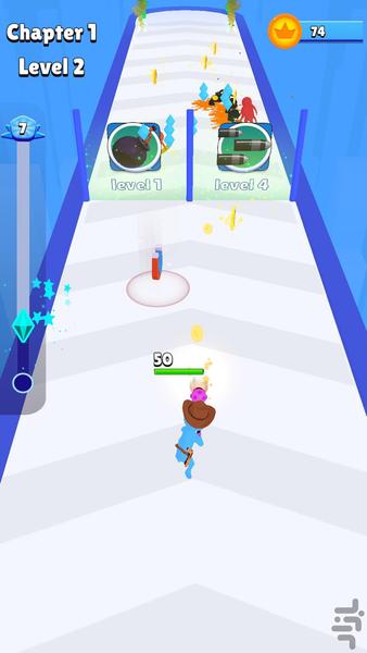 تیرانداز حرفه ای - Gameplay image of android game